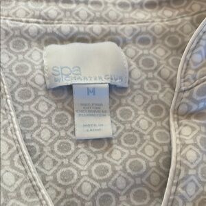 Charter Club Women's Gray Patterned Pajamas